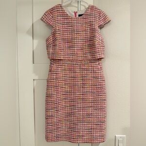 J. Crew Going Places Dress in Tweed